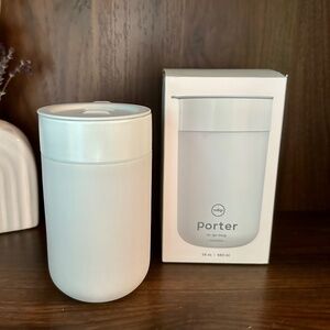 W&P Porter Ceramic Silicone 16oz To Go Travel Mug-Mint